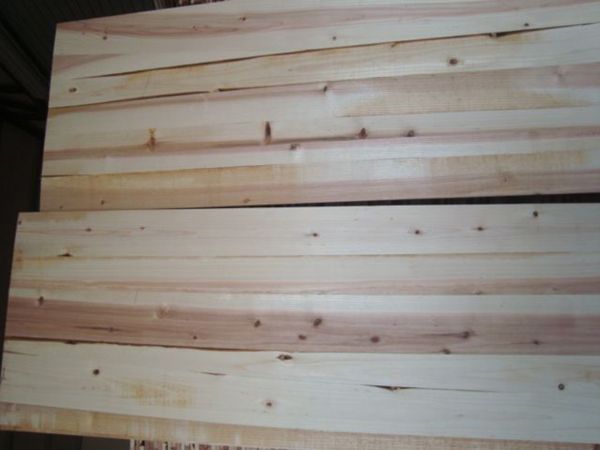 Willow and cedar plywood