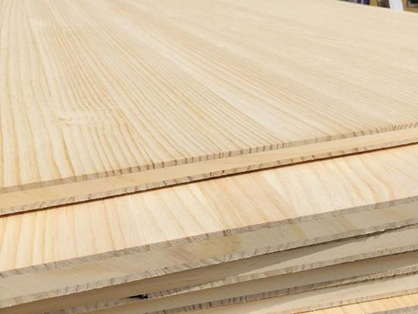 Radiant pine straight splicing board