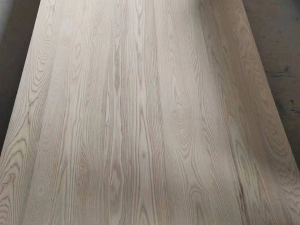 White wax wood paneling